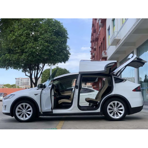 2016 Tesla Model X 90D Electric Car  332 km/h Ternary Lithium Battery Second Hand Car New Energy Vehicle